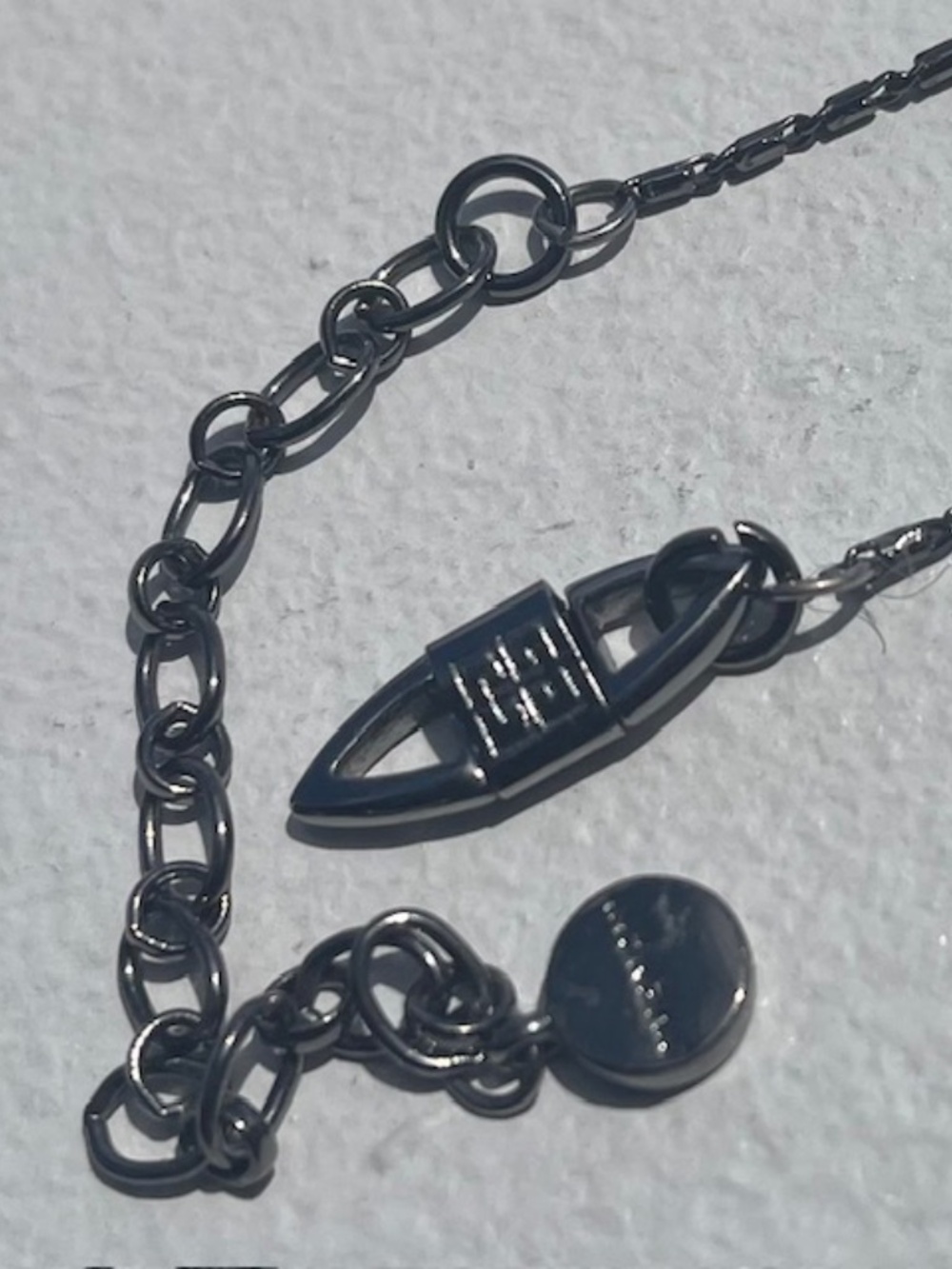 Givenchy Blue Rhinestone Necklace - Picture 3 of 3